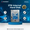 2TB SATA Internal Hard Drive, 3.5 Inch, High Performance Desktop HDD