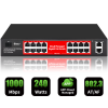 p2_1 Cloud Management PoE Switch Full Gigabit 16 Ports
