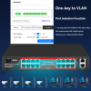 p2_5 Cloud Management PoE Switch Full Gigabit 16 Ports